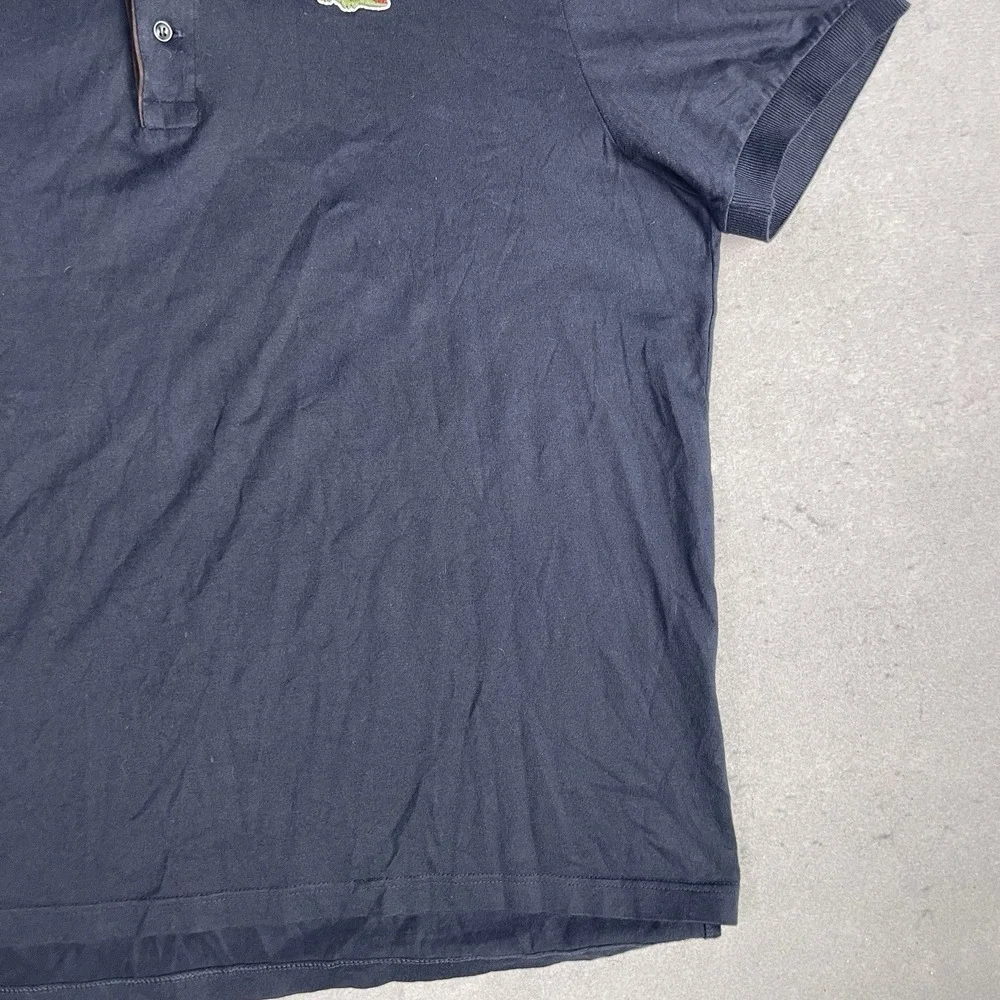 Lacoste Sport Golf Polo Oxford Shirt Men Size 7‎ Short Sleeve